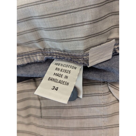 RETROFIT Brand MFG Chino Shorts Mens 34 Steel Blue Pink Flamingos Golf Miami - Picture 5 of 5